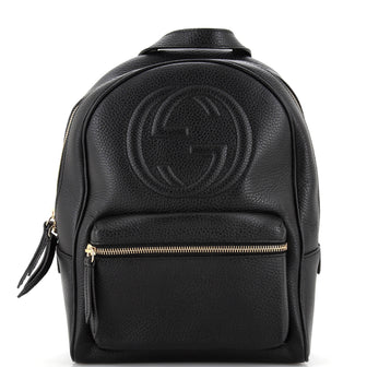 Gucci Soho Chain Backpack Leather