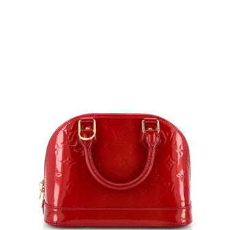 Louis Vuitton Alma Handbag Monogram Vernis BB