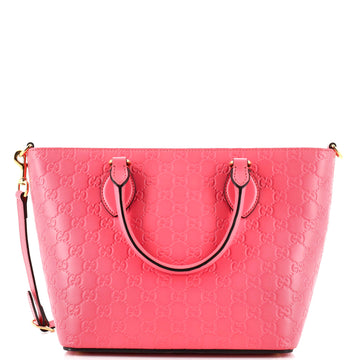 Gucci Signature Convertible Tote Guccissima Leather Medium
