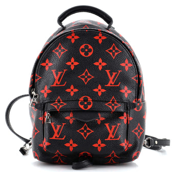 Louis Vuitton Palm Springs Backpack Limited Edition Monogram Infrarouge Mini