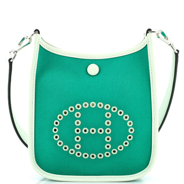 Hermes Neo Evelyne Bag Toile and Leather TPM