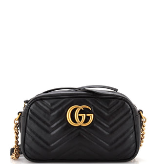 Gucci GG Marmont Shoulder Bag Matelasse Leather Small
