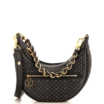 Louis Vuitton Loop Handbag Nanogram Embossed Leather