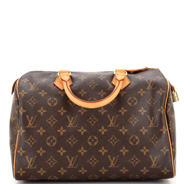 Louis Vuitton Speedy Handbag Monogram Canvas 30