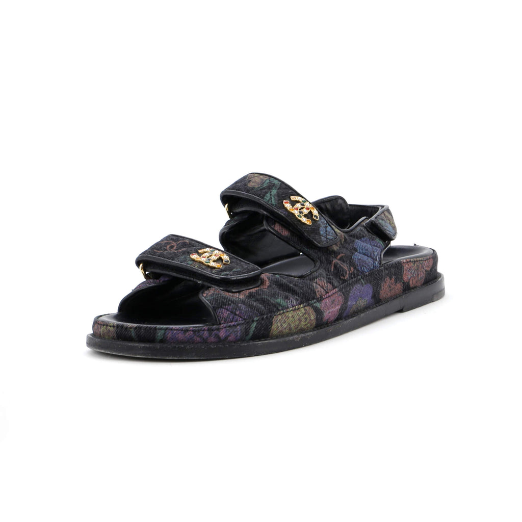 Women's Velcro Dad Sandals Quilted Printed ...