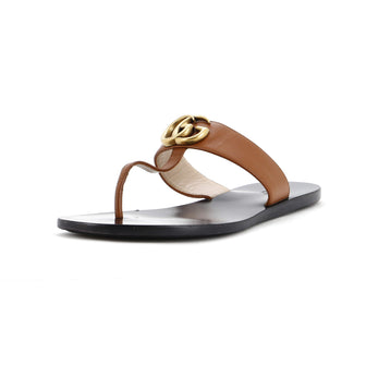 Gucci Women's GG Marmont Sandals Leather
