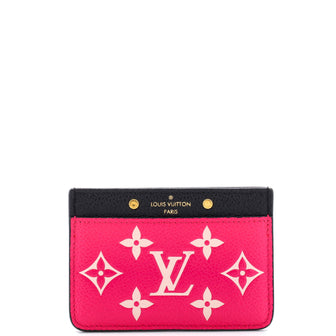 Louis Vuitton Card Holder Spring in the City Monogram Empreinte Leather