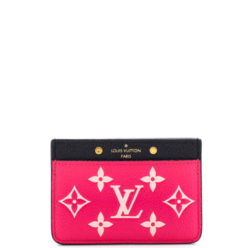 Louis Vuitton Card Holder Spring in the City Monogram Empreinte Leather