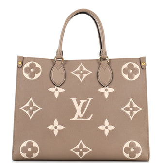Louis Vuitton OnTheGo Tote Bicolor Monogram Empreinte Giant MM