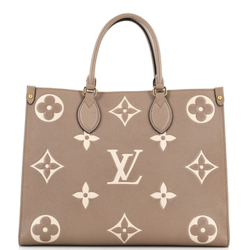 Louis Vuitton OnTheGo Tote Bicolor Monogram Empreinte Giant MM