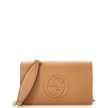 Gucci Soho Wallet on Chain Leather