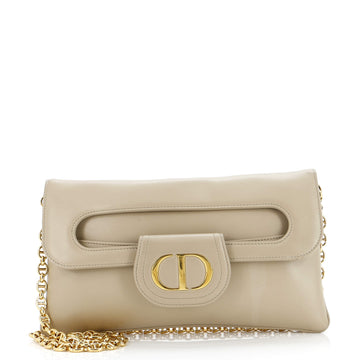 Christian Dior DiorDouble Chain Bag Leather Medium