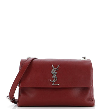 Saint Laurent West Hollywood Shoulder Bag Leather Small