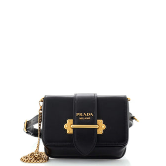 Prada Cahier Belt Bag City Calf Small