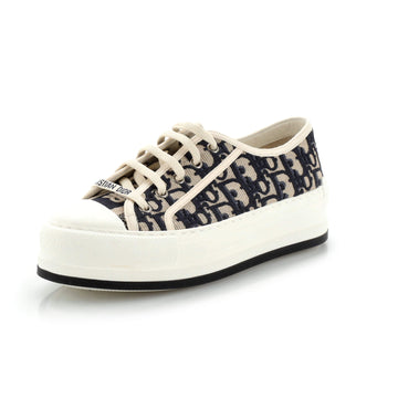 Christian Dior Women's Walk'N'Dior Sneakers Oblique Canvas