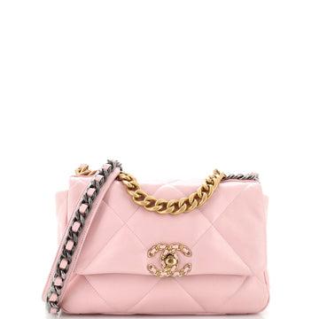 Chanel 19 Flap Bag Quilted Leather Medium