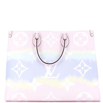 Louis Vuitton OnTheGo Tote Limited Edition Escale Monogram Giant GM
