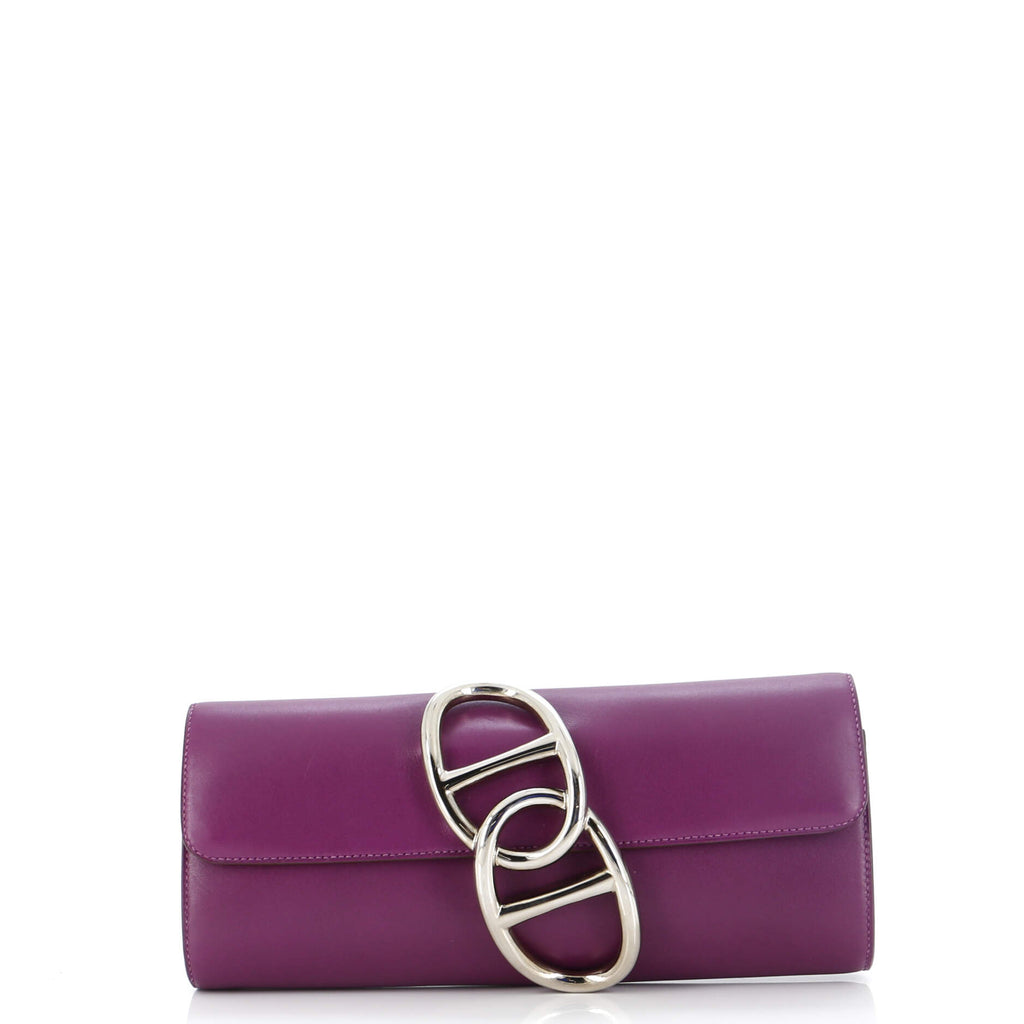 Egee Clutch Tadelakt / purple