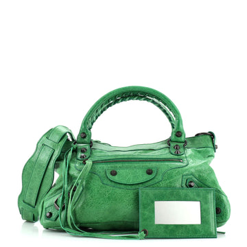 Balenciaga First Classic Studs Bag Leather