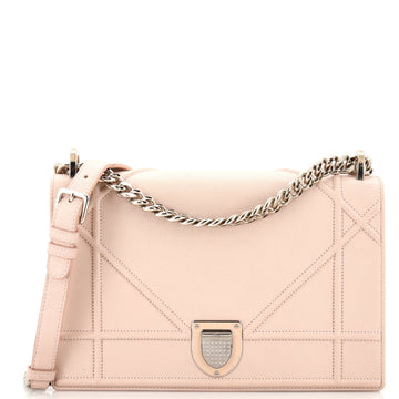 Christian Dior Diorama Flap Bag Grained Calfskin Medium