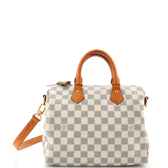 Louis Vuitton Speedy Bandouliere Bag Damier 25