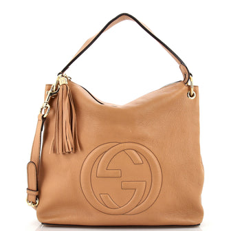 Gucci Soho Convertible Hobo Leather Large