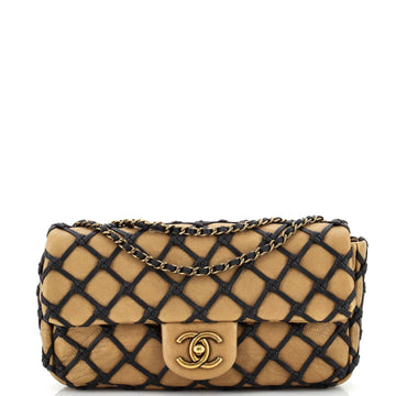 Chanel Canebiers Flap Bag Calfskin Medium
