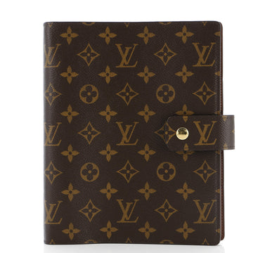 Louis Vuitton Ring Agenda Cover Monogram Canvas GM