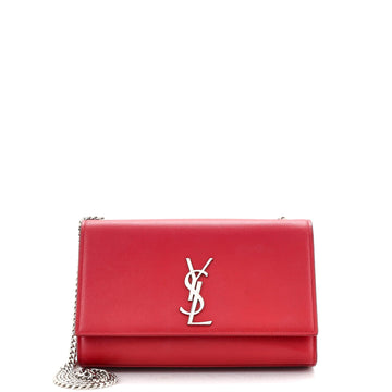 Saint Laurent Classic Monogram Crossbody Bag Grainy Leather Medium