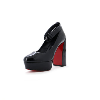 Christian Louboutin Women's Movida Mary Jane Platform Pumps Patent 130