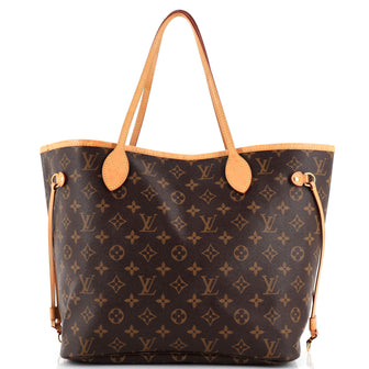 Louis Vuitton Neverfull NM Tote Monogram Canvas MM