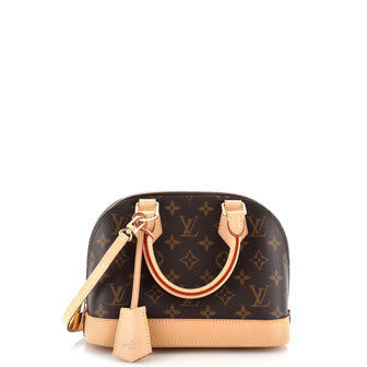 Louis Vuitton Alma Handbag Monogram Canvas BB