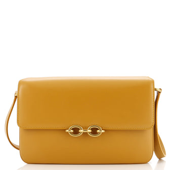 Saint Laurent Le Maillon Shoulder Bag Leather Medium