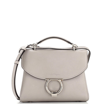 Salvatore Ferragamo Margot Satchel Leather Small