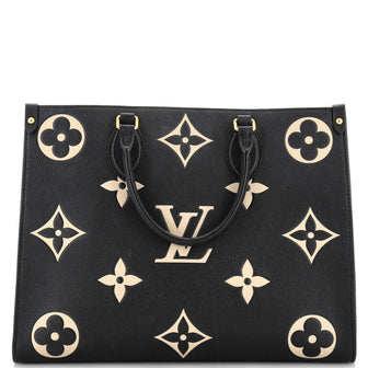 Louis Vuitton OnTheGo Tote Bicolor Monogram Empreinte Giant MM