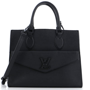 Louis Vuitton Lockme Monochrome Tote Leather PM