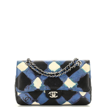 Chanel Airlines Classic Double Flap Bag Printed Lambskin Medium
