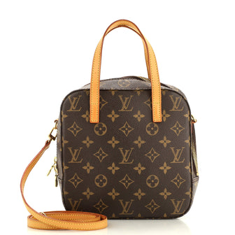 Louis Vuitton Spontini Handbag Monogram Canvas