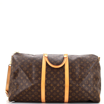 Louis Vuitton Keepall Bandouliere Bag Monogram Canvas 60