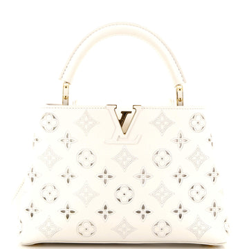 Louis Vuitton Capucines Bag Monogram Cutout Broderie Leather BB