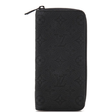Louis Vuitton Zippy Wallet Monogram Taurillon Leather Vertical