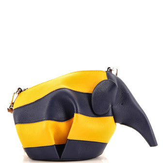 Loewe Elephant Crossbody Bag Leather Mini