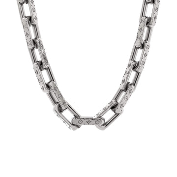 Louis Vuitton Monogram Chain Necklace Metal