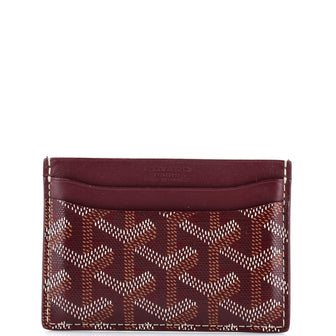 Goyard Saint Sulpice Card Holder Coated Canvas