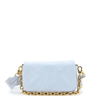 Louis Vuitton Wallet on Strap Bubblegram Leather