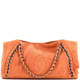 Chanel Modern Chain Tote Calfskin East West