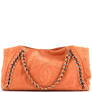 Chanel Modern Chain Tote Calfskin East West