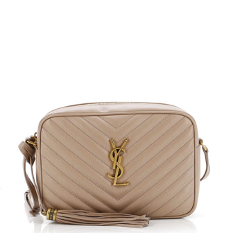 Saint Laurent Lou Camera Bag Matelasse Chevron Leather Small
