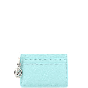 Louis Vuitton LV Charms Card Holder Monogram Empreinte Leather