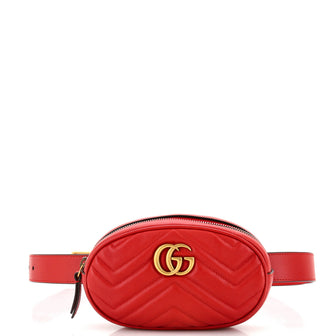 Gucci GG Marmont Belt Bag Matelasse Leather